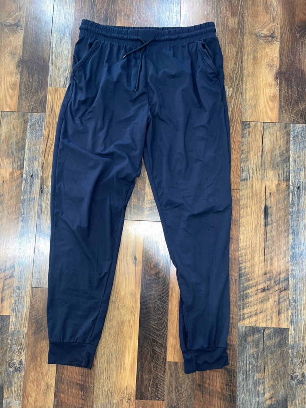 Women’s Casual Drawstring Jogger Pants - Navy